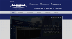 Desktop Screenshot of imobiliariaalameda.com.br